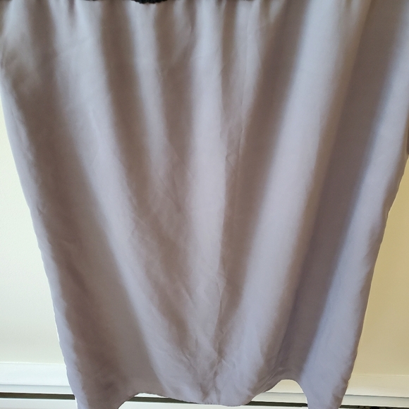 Express lacy black scoop neck dress. Size medium - Picture 8 of 9